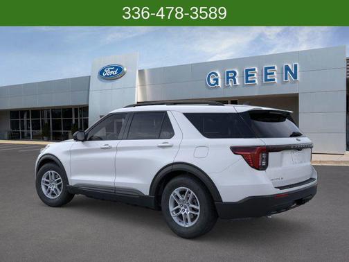 SPACE WHITE METALLIC 2026 Ford Explorer Active