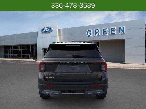 Agate Black Metallic 2026 Ford Explorer Active