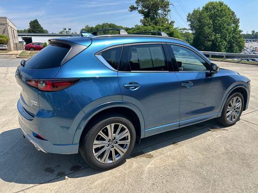 Eternal Blue Mica 2024 Mazda CX-5 2.5 Turbo Signature