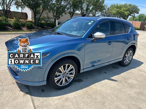 Eternal Blue Mica 2024 Mazda CX-5 2.5 Turbo Signature