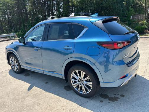 Eternal Blue Mica 2024 Mazda CX-5 2.5 Turbo Signature