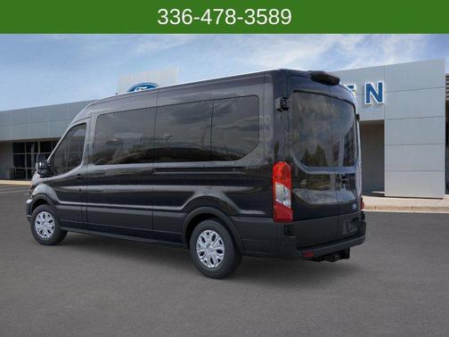 AGATE BLACK METALLIC 2026 Ford Transit-350 XLT