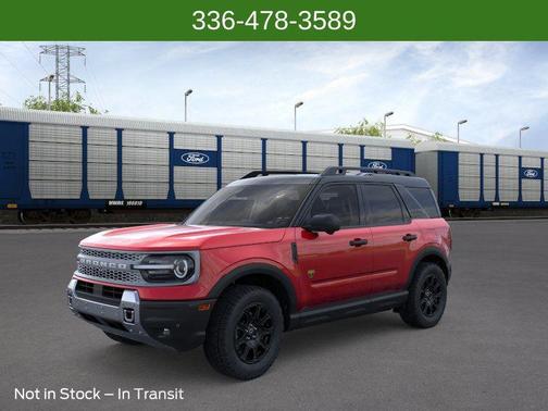 RUBY RED METALLIC TC 2026 Ford Bronco Sport Badlands