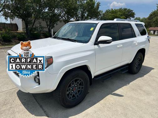 Super White 2017 Toyota 4Runner SR5 Premium