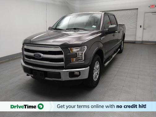 Gray 2015 Ford F-150 Lariat