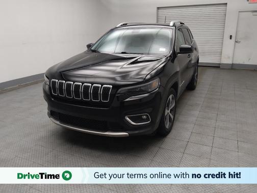 Diamond Black Crystal Pearlcoat 2019 Jeep Cherokee Limited