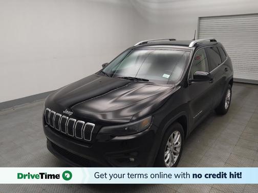 Diamond Black Crystal Pearlcoat 2019 Jeep Cherokee Latitude