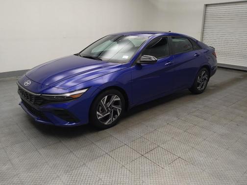 Intense Blue 2025 Hyundai ELANTRA Sport
