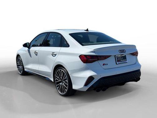 glacier white metallic 2026 Audi S3 TFSI quattro S tronic