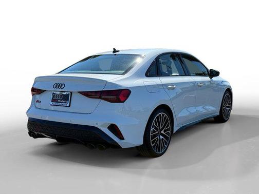 glacier white metallic 2026 Audi S3 TFSI quattro S tronic