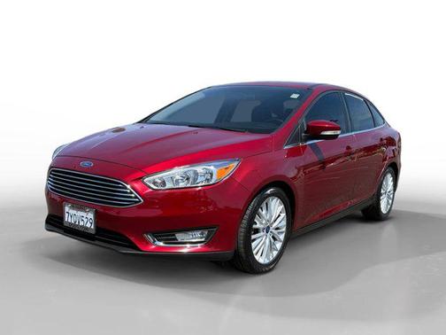 Ruby Red Metallic 2017 Ford Focus Titanium