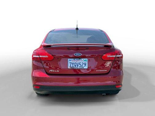 Ruby Red Metallic 2017 Ford Focus Titanium