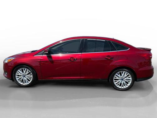 Ruby Red Metallic 2017 Ford Focus Titanium