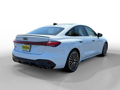 Glacier White Metallic 2026 Audi S5 Premium Plus TFSI quattro S tronic