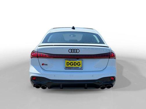Glacier White Metallic 2026 Audi S5 Premium Plus TFSI quattro S tronic