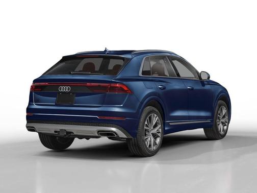 Waitomo Blue Metallic 2026 Audi Q8 55 Premium Plus
