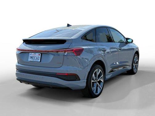 Pebble Gray 2024 Audi Q4 e-tron Sportback Prestige 50 quattro