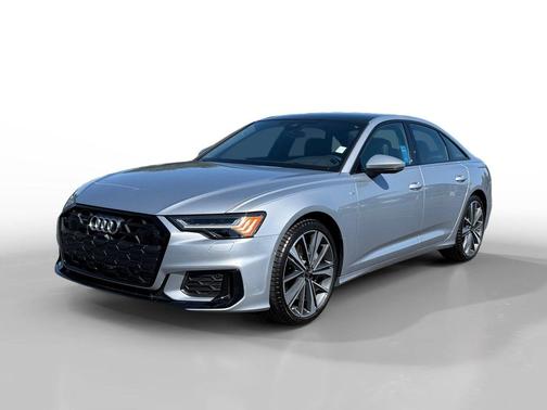 Silver Metallic 2025 Audi A6 55 Prestige