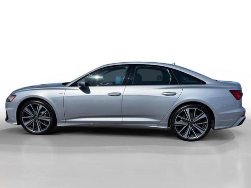 Silver Metallic 2025 Audi A6 55 Prestige