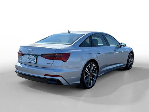 Silver Metallic 2025 Audi A6 55 Prestige