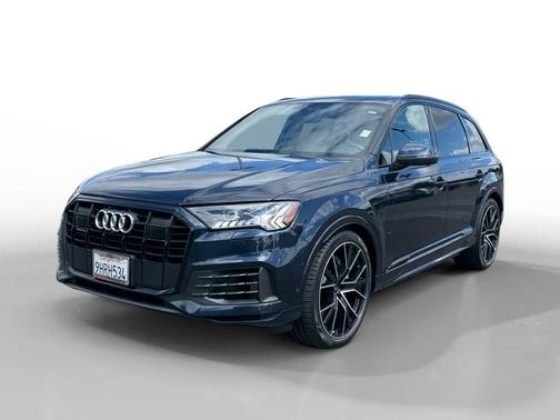 Waitomo Blue Metallic 2023 Audi Q7 55 Prestige