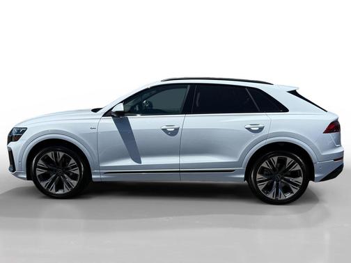 Glacier White Metallic 2026 Audi Q8 55 Premium Plus