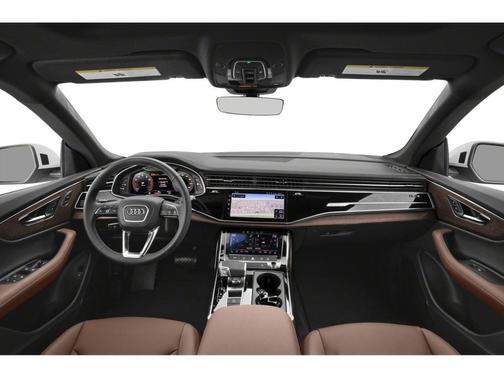 Glacier White Metallic 2026 Audi Q8 55 Premium Plus