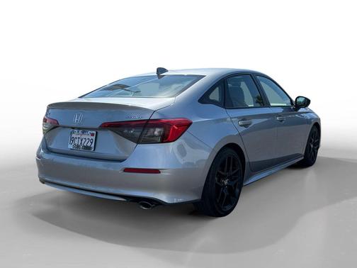 Lunar Silver Metallic 2022 Honda Civic Sport