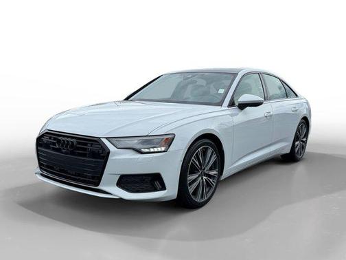 Glacier White Metallic 2023 Audi A6 45 Premium Plus