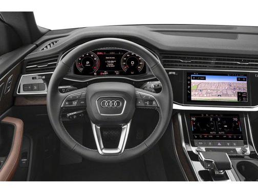 Mythos Black Metallic 2026 Audi Q8 55 Prestige