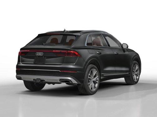 Mythos Black Metallic 2026 Audi Q8 55 Prestige