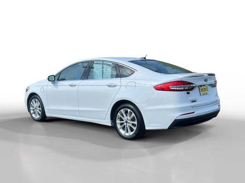 OXFORD WHITE 2019 Ford Fusion Energi Titanium