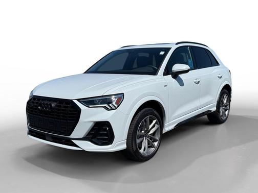 Glacier White Metallic 2025 Audi Q3 Premium 45 TFSI S line quattro Tiptronic