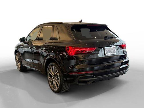 Mythos Black Metallic 2025 Audi Q3 45 S line Premium Plus