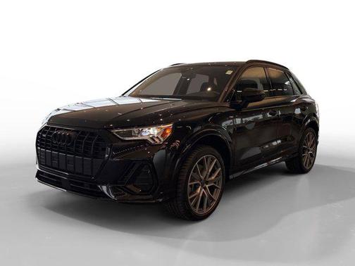 Mythos Black Metallic 2025 Audi Q3 45 S line Premium Plus