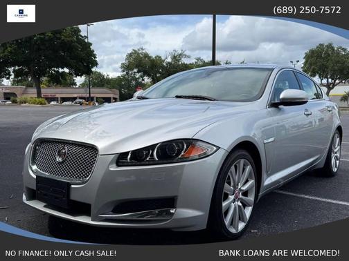Rhodium Silver Metallic 2014 Jaguar XF SC