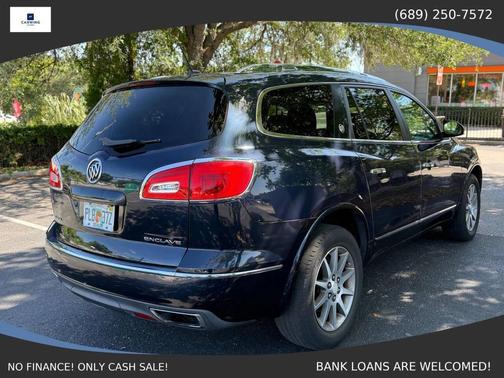 Dark Sapphire Blue Metallic 2015 Buick Enclave Leather