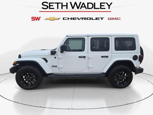 Bright White Clearcoat 2025 Jeep Wrangler 4xe Sahara
