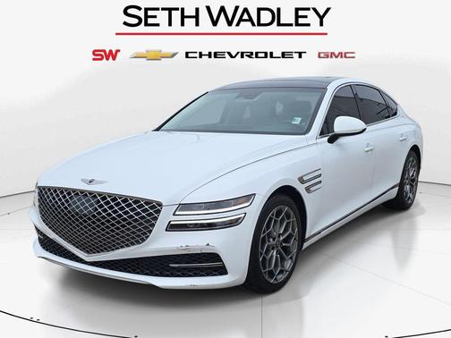 Alta White 2022 Genesis G80 2.5T RWD