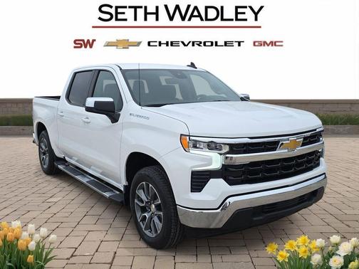 Summit White 2026 Chevrolet Silverado 1500 LT