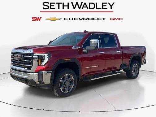 Volcanic Red Tintcoat 2025 GMC Sierra 2500 SLT