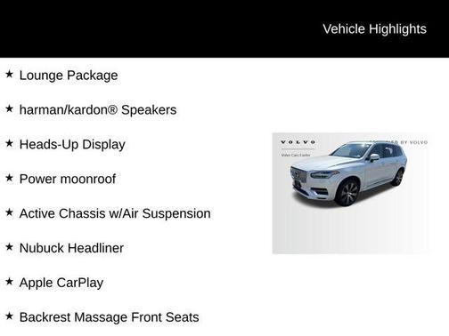 2024 Volvo XC90 Recharge Plug-In Hybrid T8 Ultimate 6-Seater