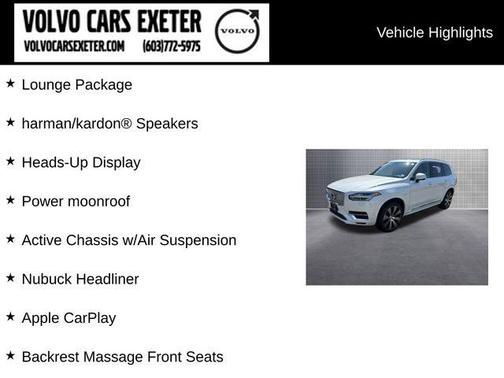 2024 Volvo XC90 Recharge Plug-In Hybrid T8 Ultimate 6-Seater