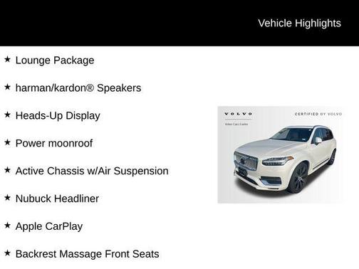 2024 Volvo XC90 Recharge Plug-In Hybrid T8 Ultimate 6-Seater
