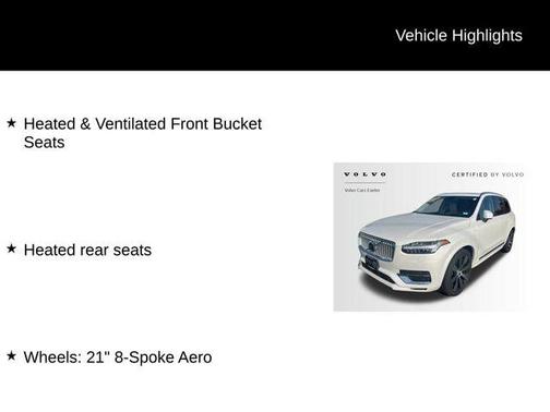 2024 Volvo XC90 Recharge Plug-In Hybrid T8 Ultimate 6-Seater