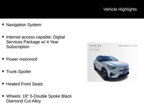 2023 Volvo XC40 Recharge Pure Electric Twin Plus