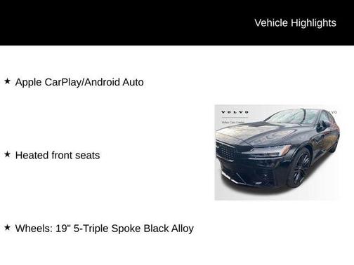 2025 Volvo S60 Plug-In Hybrid T8 Ultra Black Edition