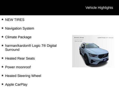 2024 Volvo XC40 B5 Plus Dark Theme