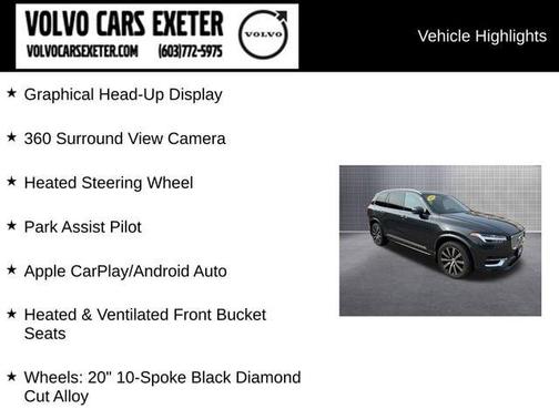 2022 Volvo XC90 T6 Inscription 6 Passenger