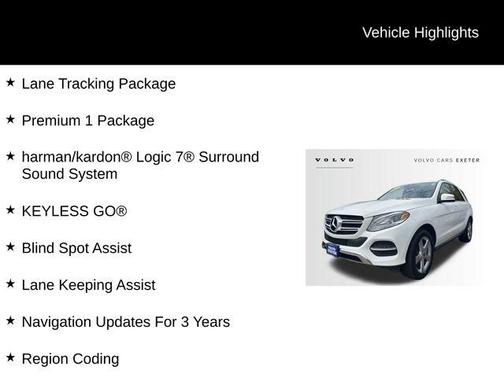 2018 Mercedes-Benz GLE 350 Base 4MATIC